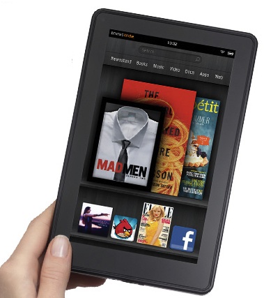 photo of the Amazon Kindle Fire tablet