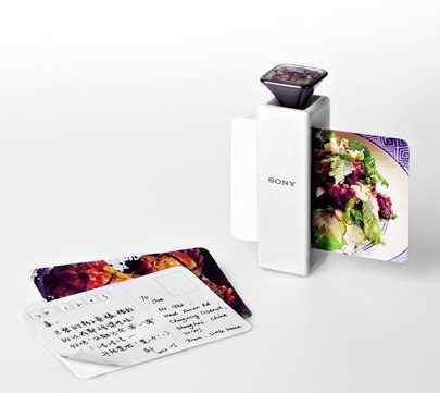 gadget to print odor on a postcard photo of gadget to print odor on a postcard